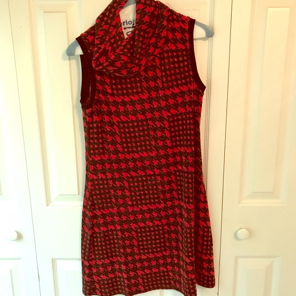 Red and black Dress